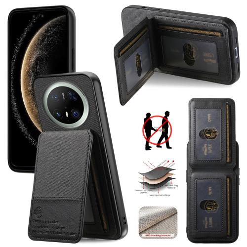 For Huawei Mate 70 Pro+ Twill Fabric Leather Vertical Flip RFID Card Bag Phone Case(Black)
For Huawei Mate 70 Pro+ Twill Fabric Leather Vertical Flip RFID Card Bag Phone Case(Black)