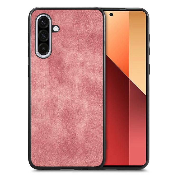 For Samsung Galaxy A56 5G Vintage Leather PC Back Cover Phone Case(Pink)
For Samsung Galaxy A56 5G Vintage Leather PC Back Cover Phone Case(Pink)