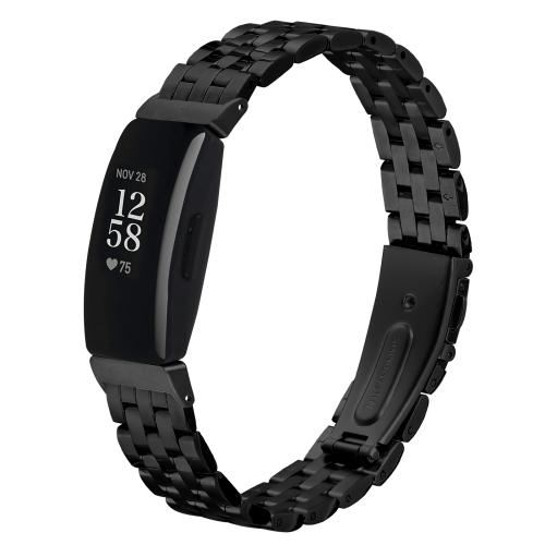 For Fitbit Inspire 1 / Inspire 2 Five Beads Slingshot Buckle Steel Watch Band(Black)
For Fitbit Inspire 1 / Inspire 2 Five Beads Slingshot Buckle Steel Watch Band(Black)