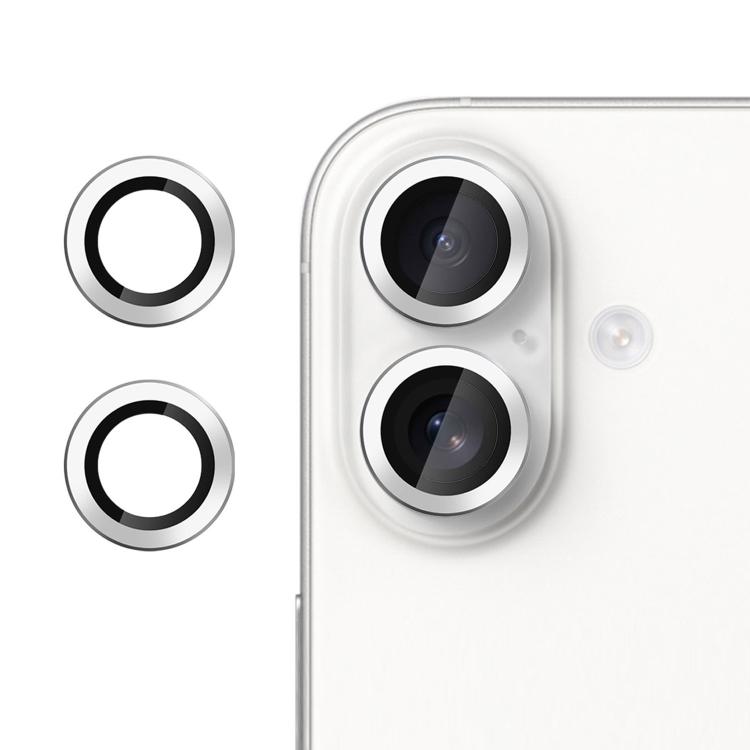 For iPhone 16 Plus Kalebol No Flicker Ultra-Thin Individual Camera Lens Tempered Glass Film(Silver)
For iPhone 16 Plus Kalebol No Flicker Ultra-Thin Individual Camera Lens Tempered Glass Film(Silver)