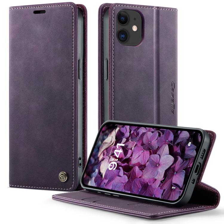 For iPhone 12 mini CaseMe 033 Calf Leather Lining Microfibre RFID Blocking Phone Case(Purple)
For iPhone 12 mini CaseMe 033 Calf Leather Lining Microfibre RFID Blocking Phone Case(Purple)