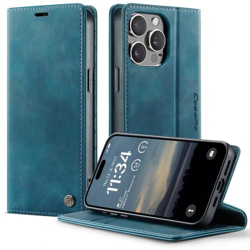 For iPhone 13 Pro Max CaseMe 033 Calf Leather Lining Microfibre RFID Blocking Phone Case(Green)
For iPhone 13 Pro Max CaseMe 033 Calf Leather Lining Microfibre RFID Blocking Phone Case(Green)
