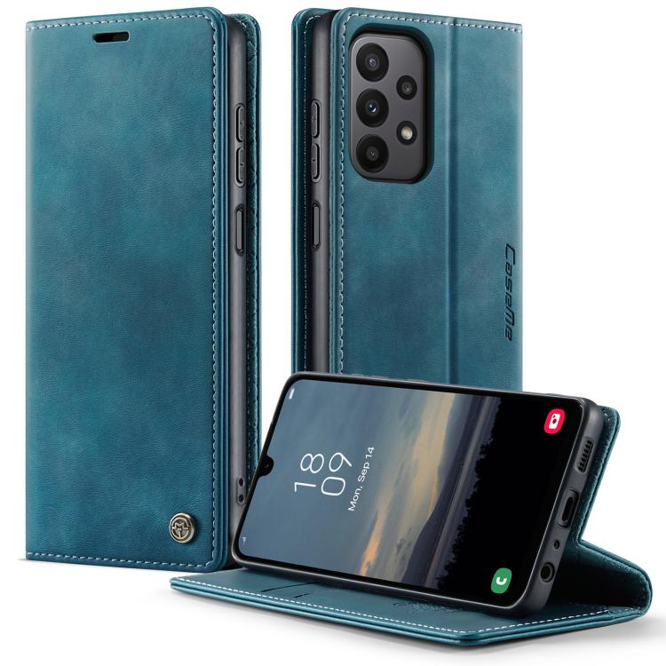 For Samsung Galaxy A23 / M23 CaseMe 033 Calf Leather Lining Microfibre RFID Blocking Phone Case(Green)
For Samsung Galaxy A23 / M23 CaseMe 033 Calf Leather Lining Microfibre RFID Blocking Phone Case(Green)