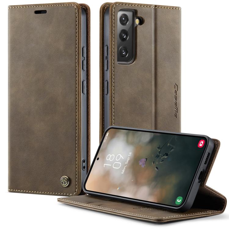 For Samsung Galaxy S22 5G CaseMe 033 Calf Leather Lining Microfibre RFID Blocking Phone Case(Coffee)
For Samsung Galaxy S22 5G CaseMe 033 Calf Leather Lining Microfibre RFID Blocking Phone Case(Coffee)