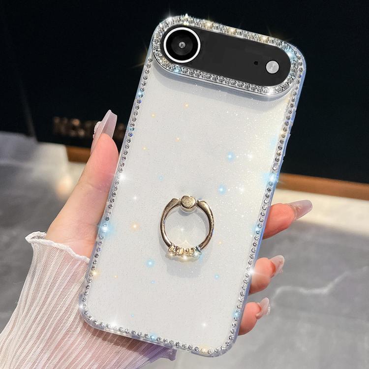 For iPhone 17 Air Rhinestone Glitter TPU Ring Holder Anti-fall Phone Case(Transparent)
For iPhone 17 Air Rhinestone Glitter TPU Ring Holder Anti-fall Phone Case(Transparent)