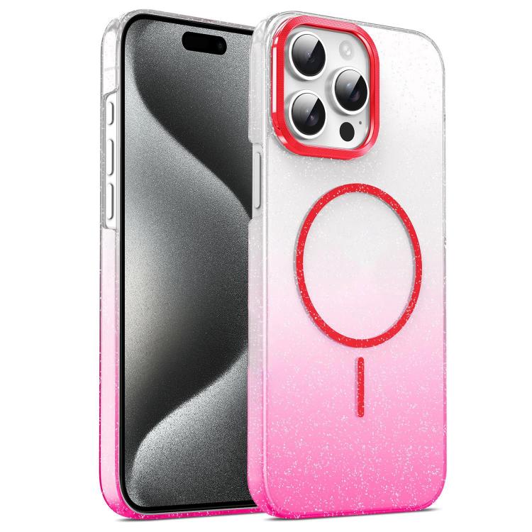 For iPhone 14 Gold Diamond Glitter Gradient MagSafe Shockproof Phone Case(Red)
For iPhone 14 Gold Diamond Glitter Gradient MagSafe Shockproof Phone Case(Red)