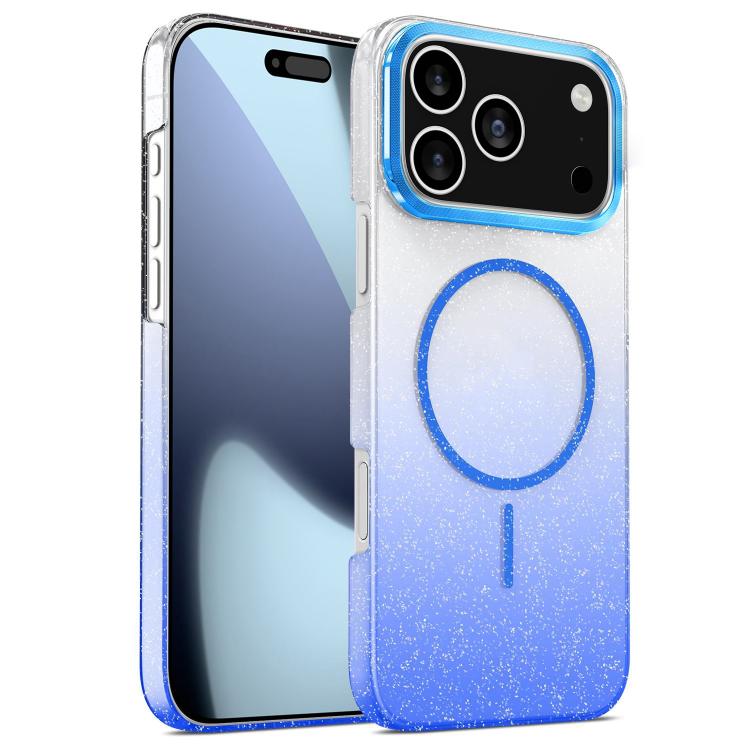 For iPhone 17 Pro Gold Diamond Glitter Gradient MagSafe Shockproof Phone Case(Blue)
For iPhone 17 Pro Gold Diamond Glitter Gradient MagSafe Shockproof Phone Case(Blue)
