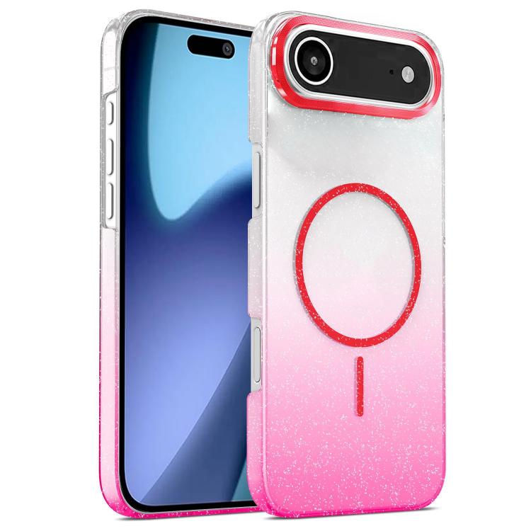 For iPhone Air Gold Diamond Glitter Gradient MagSafe Shockproof Phone Case(Red)
For iPhone Air Gold Diamond Glitter Gradient MagSafe Shockproof Phone Case(Red)