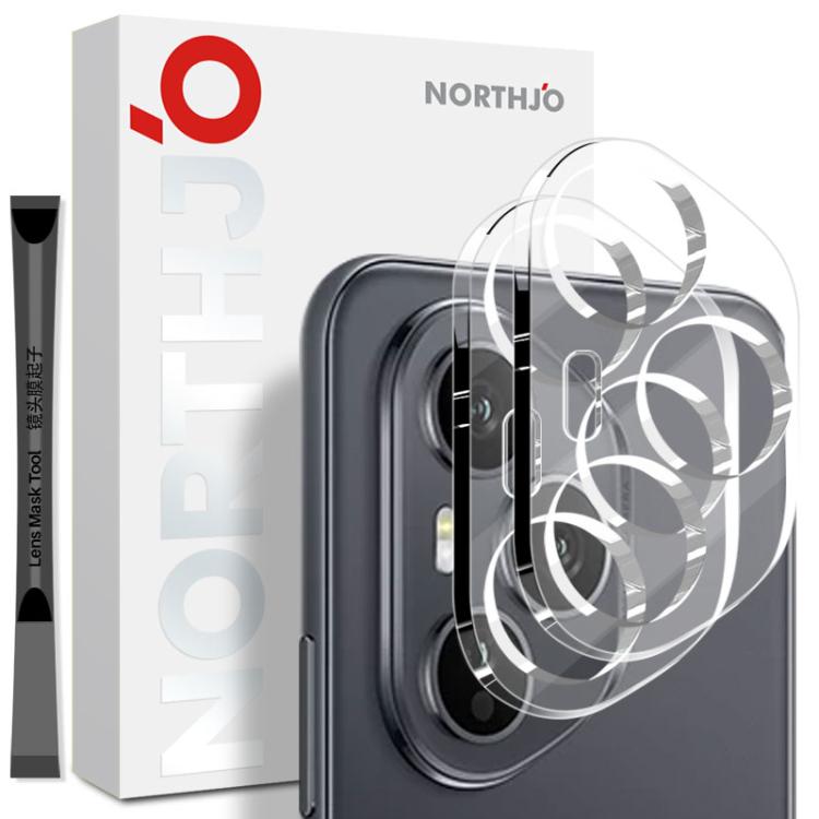 For Honor 400 Pro Global 160.8mm 2pcs NORTHJO Camera Lens Protector 3D HD Tempered Glass Film(Clear)
For Honor 400 Pro Global 160.8mm 2pcs NORTHJO Camera Lens Protector 3D HD Tempered Glass Film(Clear)