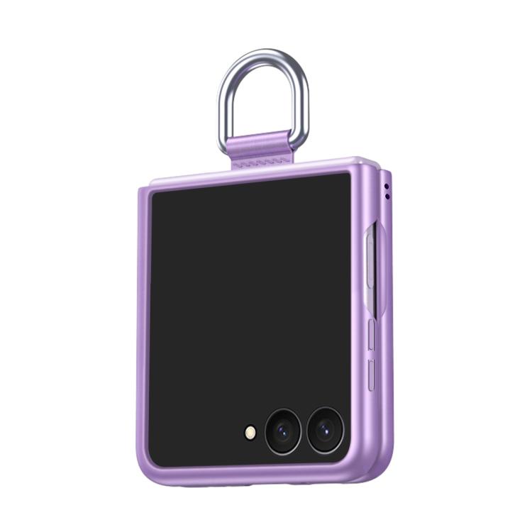 For Galaxy Z Flip8 5G Electricplating Ring Buckle Folding Phone Case(Purple)
For Galaxy Z Flip8 5G Electricplating Ring Buckle Folding Phone Case(Purple)