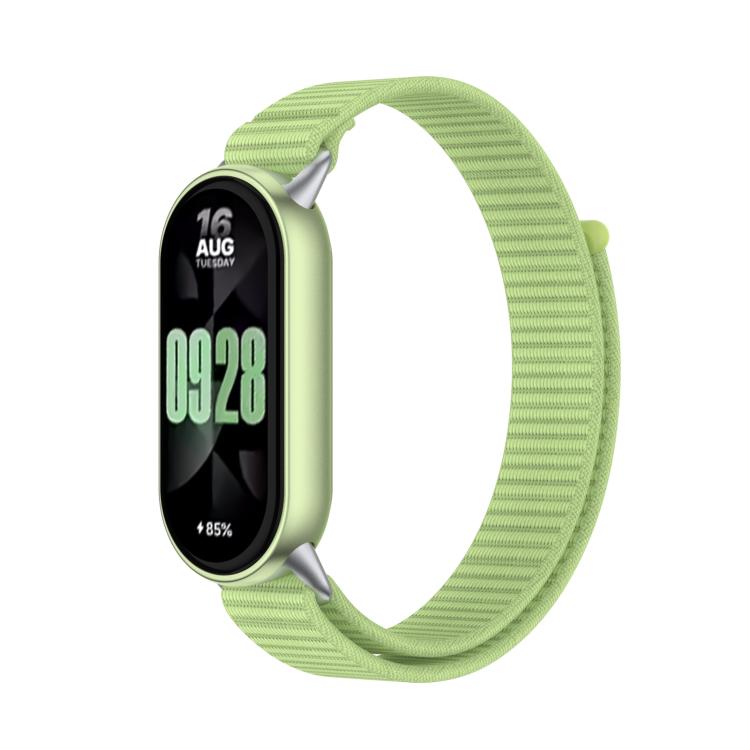 For Xiaomi Smart Band 10 / 9 / 8 Integrated Nylon Loop Hook And Loop Fastener Watch Band(Green)
For Xiaomi Smart Band 10 / 9 / 8 Integrated Nylon Loop Hook And Loop Fastener Watch Band(Green)