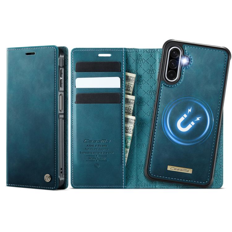 For Samsung Galaxy A17 CaseMe C49 Magnetic RFID Blocking Detachable Wallet Leather Phone Case(Green)
For Samsung Galaxy A17 CaseMe C49 Magnetic RFID Blocking Detachable Wallet Leather Phone Case(Green)