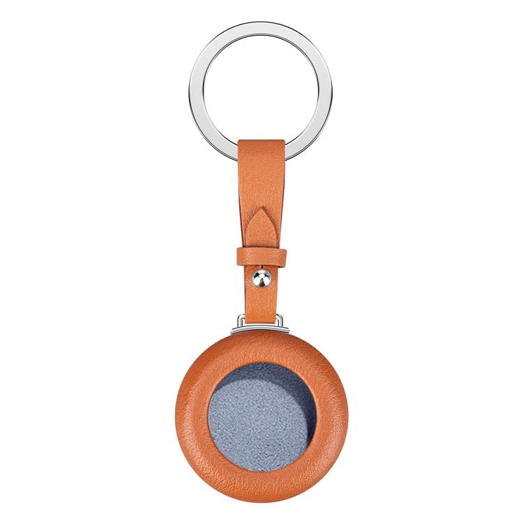 For Airtag Genuine Leather Shockproof Anti-scratch Protective Case Cover with Keychain(Orange)
For Airtag Genuine Leather Shockproof Anti-scratch Protective Case Cover with Keychain(Orange)