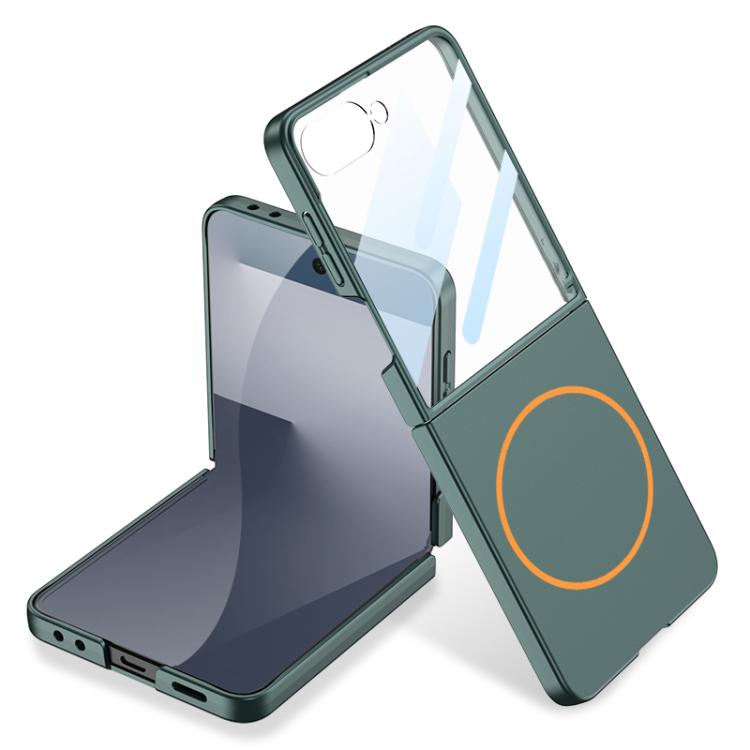 For Samsung Galaxy Z Flip7 5G Ultra-thin All-inclusive MagSafe Foldable Phone Case(Green)
For Samsung Galaxy Z Flip7 5G Ultra-thin All-inclusive MagSafe Foldable Phone Case(Green)
