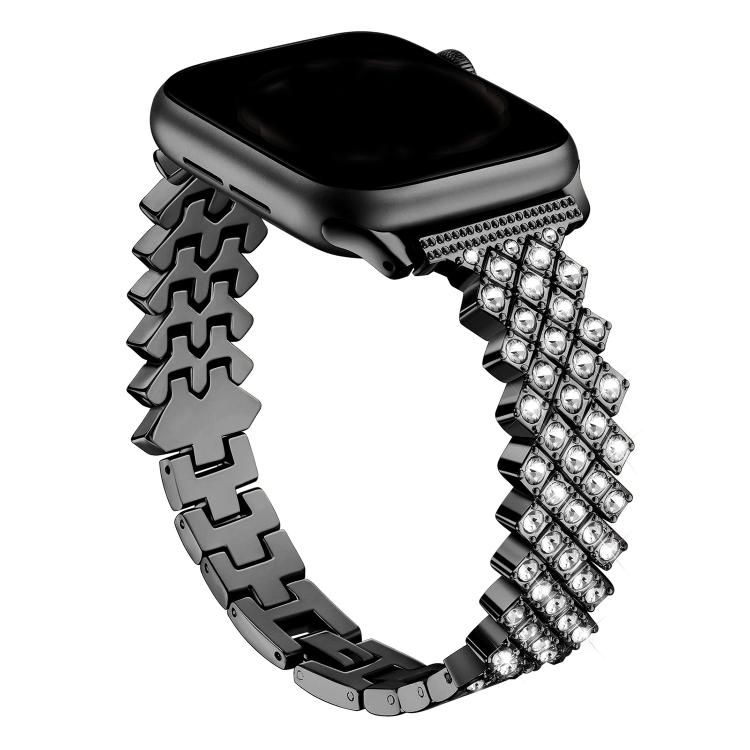 For Apple Watch 46mm / 49mm / 45mm / 44mm Rhombic Diamond Zinc Alloy Watch Band(Black)
For Apple Watch 46mm / 49mm / 45mm / 44mm Rhombic Diamond Zinc Alloy Watch Band(Black)