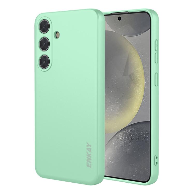 For Galaxy S26 5G ENKAY Liquid Silicone Soft Shockproof Phone Case(Light Green)
For Galaxy S26 5G ENKAY Liquid Silicone Soft Shockproof Phone Case(Light Green)