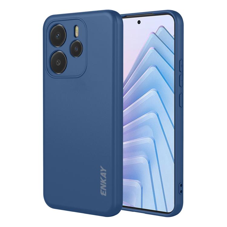 For Redmi Note 14 4G 163mm Global ENKAY Liquid Silicone Soft Shockproof Phone Case(Dark Blue)
For Redmi Note 14 4G 163mm Global ENKAY Liquid Silicone Soft Shockproof Phone Case(Dark Blue)