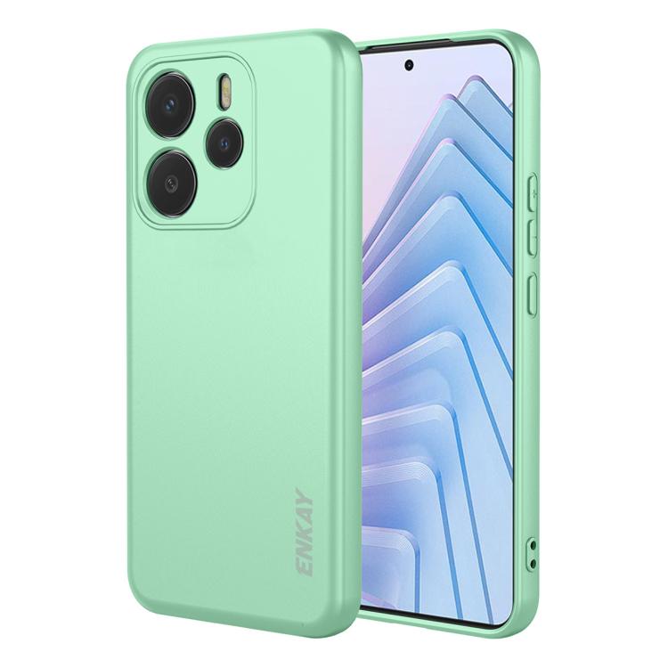 For Redmi Note 14 4G 163mm Global ENKAY Liquid Silicone Soft Shockproof Phone Case(Light Green)
For Redmi Note 14 4G 163mm Global ENKAY Liquid Silicone Soft Shockproof Phone Case(Light Green)