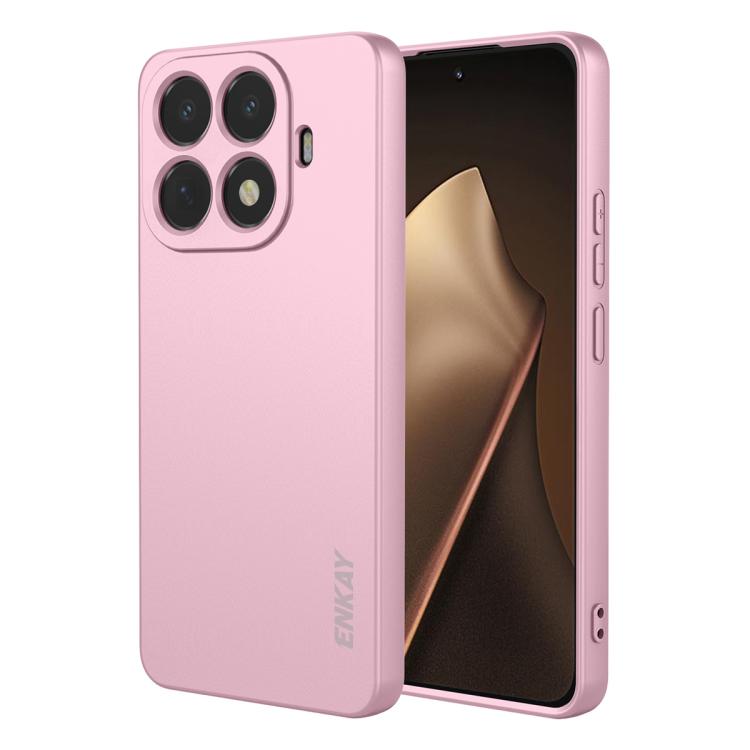 For Xiaomi 15T Pro ENKAY Liquid Silicone Soft Shockproof Phone Case(Pink)
For Xiaomi 15T Pro ENKAY Liquid Silicone Soft Shockproof Phone Case(Pink)