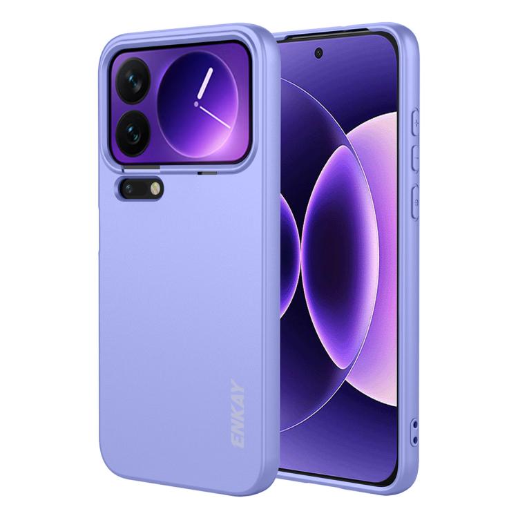 For Xiaomi 17 Pro Max ENKAY Liquid Silicone Soft Shockproof Phone Case(Purple)
For Xiaomi 17 Pro Max ENKAY Liquid Silicone Soft Shockproof Phone Case(Purple)