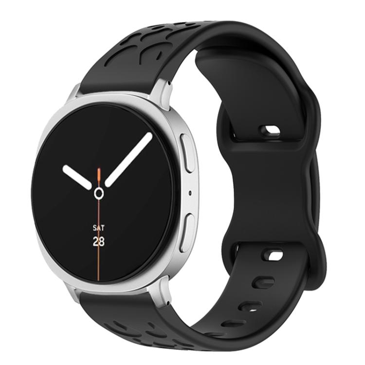 For Samsung Galaxy Watch8 / Watch8 Classic Concave Leopard Butterfly Buckle Silicone Watch Band(Black)
For Samsung Galaxy Watch8 / Watch8 Classic Concave Leopard Butterfly Buckle Silicone Watch Band(Black)