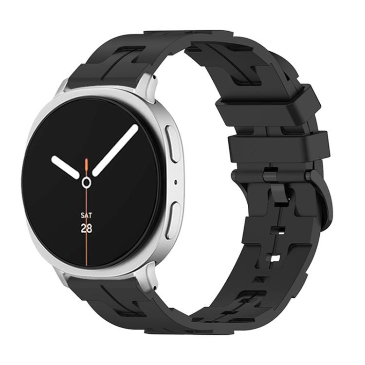 For Samsung Galaxy Watch8 / Watch8 Classic Black Buckle Round Tail Silicone Watch Band(Black)
For Samsung Galaxy Watch8 / Watch8 Classic Black Buckle Round Tail Silicone Watch Band(Black)
