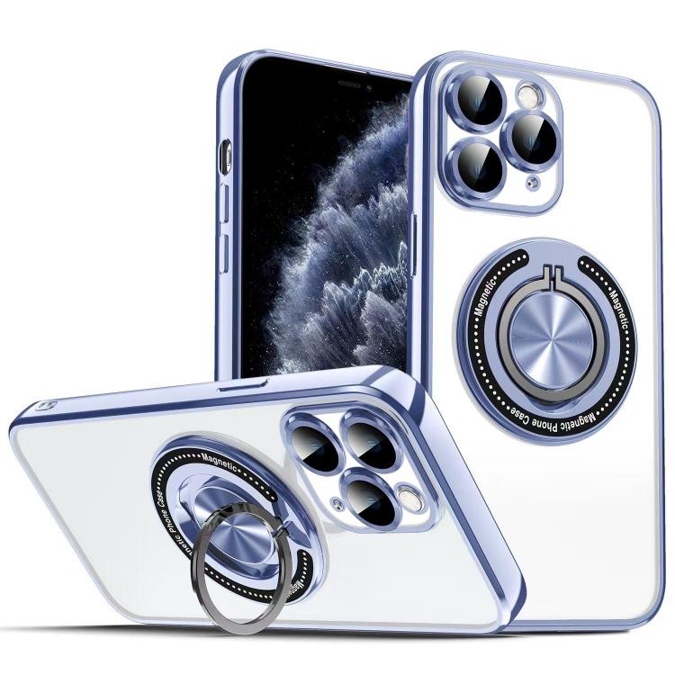 For iPhone 11 Pro Max Colorful 360 Invisible Ring MagSafe Phone Case(Blue)
For iPhone 11 Pro Max Colorful 360 Invisible Ring MagSafe Phone Case(Blue)