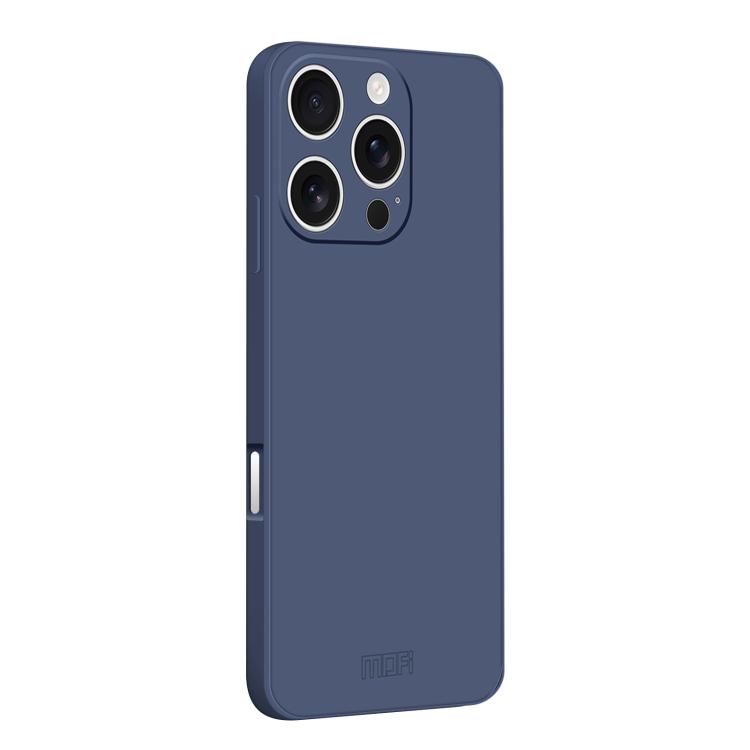 For iPhone 16 Pro MOFI Caring Soft Shell Liquid Silicone Skin Feel Phone Case(Grayish Blue)
For iPhone 16 Pro MOFI Caring Soft Shell Liquid Silicone Skin Feel Phone Case(Grayish Blue)