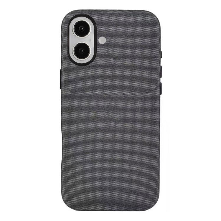 For iPhone 17 Kalebol Fabric-Textured Perforated MagSafe PC Phone Case(Black) 
For iPhone 17 Kalebol Fabric-Textured Perforated MagSafe PC Phone Case(Black)