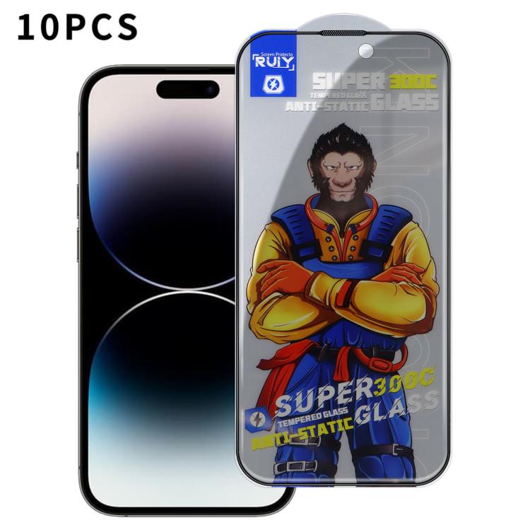 For iPhone 14 Pro 10pcs Armor 300C Ultra-Curved Anti-Static Anti-Dust Silk-Screened Privacy Tempered Glass Film
For iPhone 14 Pro 10pcs Armor 300C Ultra-Curved Anti-Static Anti-Dust Silk-Screened Privacy Tempered Glass Film
