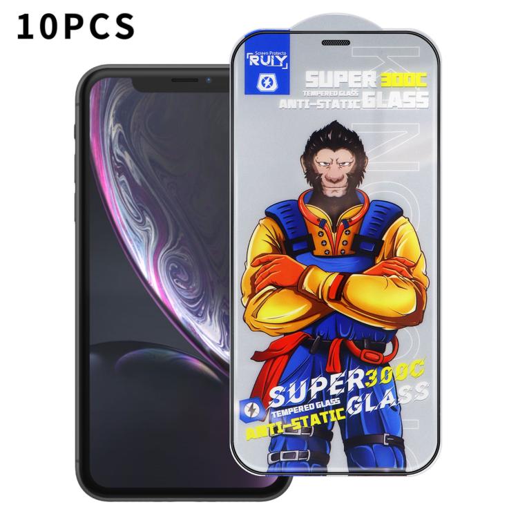 For iPhone XR 10pcs Armor 300C Ultra-Curved Anti-Static Anti-Dust Silk-Screened HD Tempered Glass Film
For iPhone XR 10pcs Armor 300C Ultra-Curved Anti-Static Anti-Dust Silk-Screened HD Tempered Glass Film