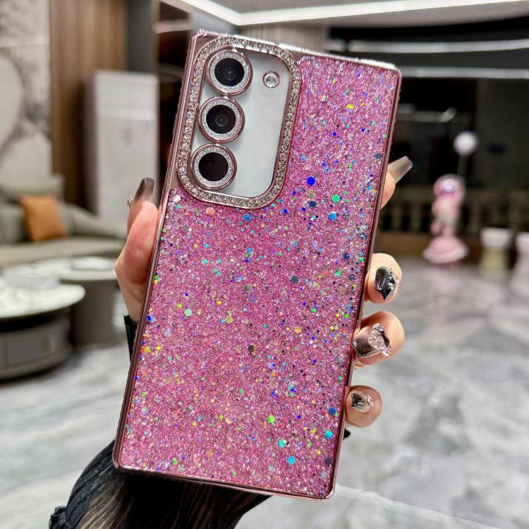 For Samsung Galaxy S23 5G Diamond Glitter Sequins TPU Phone Case(Pink)
For Samsung Galaxy S23 5G Diamond Glitter Sequins TPU Phone Case(Pink)
