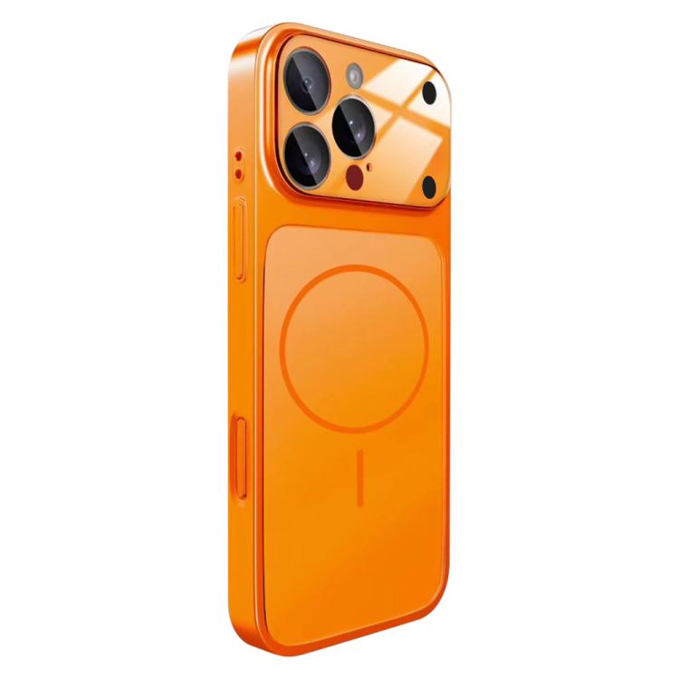For iPhone 12 Pro Max Change to 17 Big Lens Window Frosted MagSafe Phone Case(Orange)
For iPhone 12 Pro Max Change to 17 Big Lens Window Frosted MagSafe Phone Case(Orange)