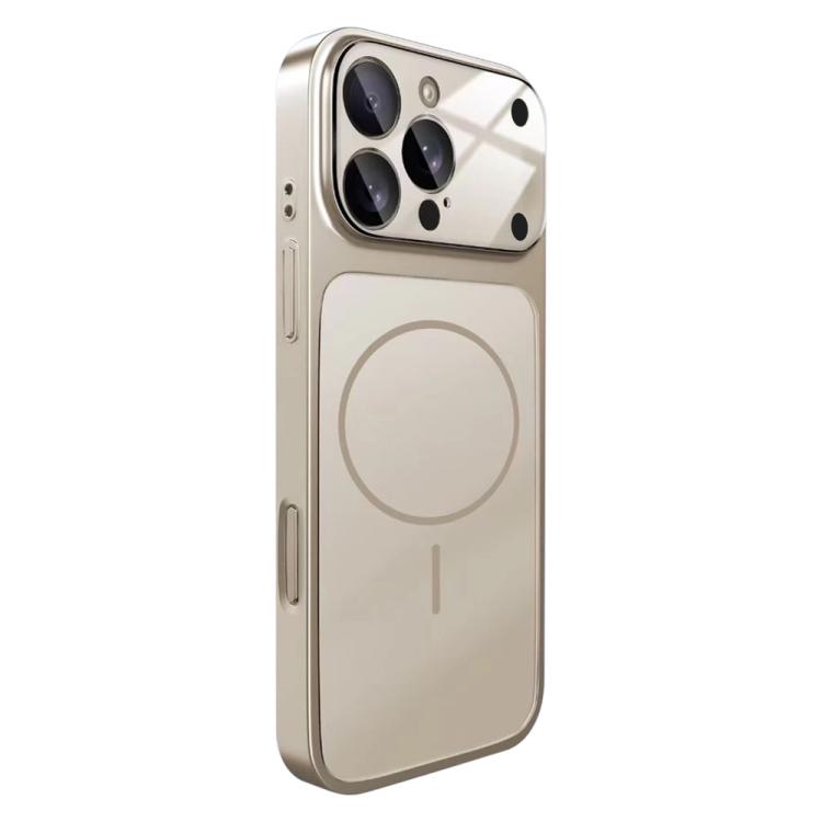 For iPhone 16 Pro Max Change to 17 Big Lens Window Frosted MagSafe Phone Case(Gray)
For iPhone 16 Pro Max Change to 17 Big Lens Window Frosted MagSafe Phone Case(Gray)