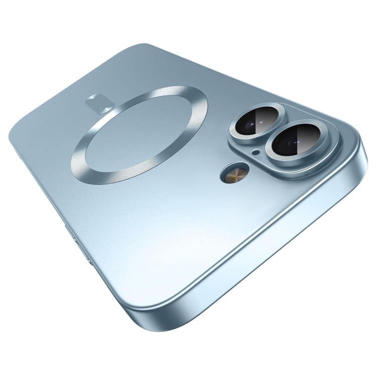 For iPhone 16 Ultra thin Metallic TPU MagSafe Phone Case with Lens Film(Sierra Blue)
For iPhone 16 Ultra thin Metallic TPU MagSafe Phone Case with Lens Film(Sierra Blue)