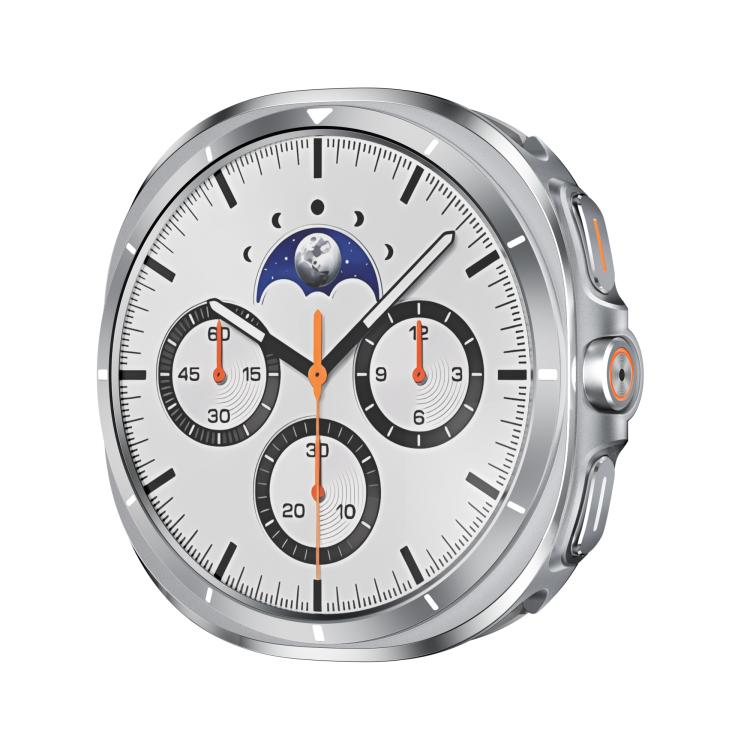 For Samsung Galaxy Watch8 44mm Transform Into Ultra Metal Watch Protective Cover(Silver White Oil)
For Samsung Galaxy Watch8 44mm Transform Into Ultra Metal Watch Protective Cover(Silver White Oil)