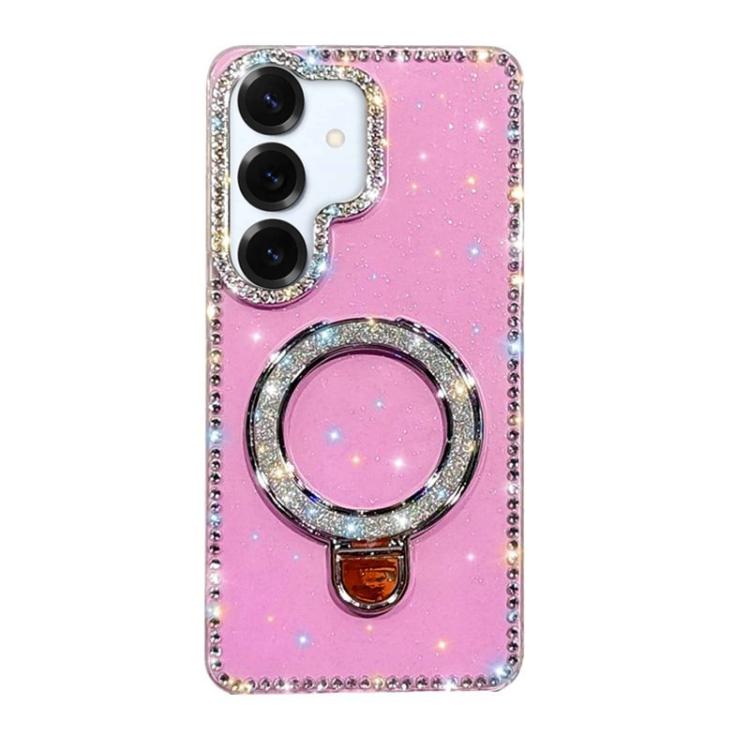 For Samsung Galaxy S25 FE 5G Rhinestone Glitter Kickstand Dual-side IMD Phone Case(Glitter Light Purple)
For Samsung Galaxy S25 FE 5G Rhinestone Glitter Kickstand Dual-side IMD Phone Case(Glitter Light Purple)