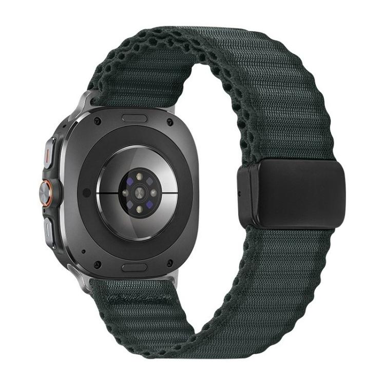 For Samsung Galaxy Watch Ultra 47mm / Ultra 2025 Off Road Magnetic Buckle Braided Nylon Loop Watch Band(Dark Gray)
For Samsung Galaxy Watch Ultra 47mm / Ultra 2025 Off Road Magnetic Buckle Braided Nylon Loop Watch Band(Dark Gray)