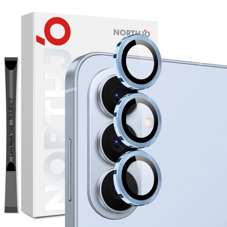 For Samsung Galaxy S26 5G NORTHJO Camera Lens Protector CD Metal Ring Tempered Glass Film(Blue)
For Samsung Galaxy S26 5G NORTHJO Camera Lens Protector CD Metal Ring Tempered Glass Film(Blue)