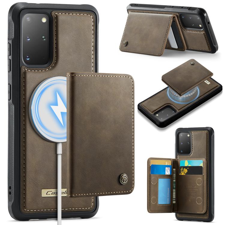 For Samsung Galaxy S20+ 5G CaseMe Me80 Series Detachable Wallet Magnetic RFID Vegan Leather Phone Case(Coffee)
For Samsung Galaxy S20+ 5G CaseMe Me80 Series Detachable Wallet Magnetic RFID Vegan Leather Phone Case(Coffee)