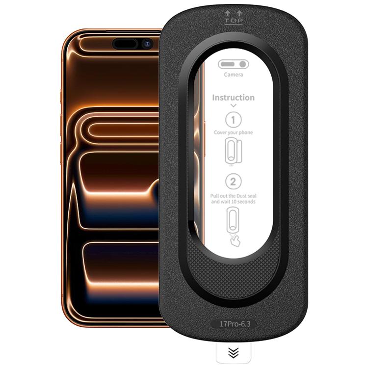 For iPhone 17 Pro Smooth Anti-Fingerprint Easy Install Dust-Free Box HD Tempered Glass Film
For iPhone 17 Pro Smooth Anti-Fingerprint Easy Install Dust-Free Box HD Tempered Glass Film