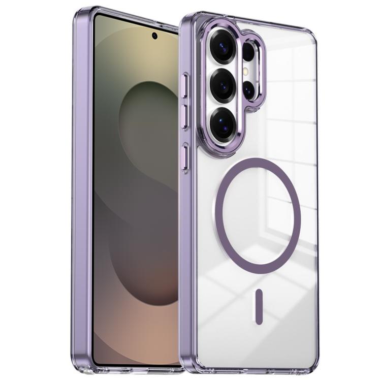 For Samsung Galaxy S25 Ultra 5G Electroplated Cat-Eye Frame Magnetic MagSafe Shockproof Phone Case(Purple)
For Samsung Galaxy S25 Ultra 5G Electroplated Cat-Eye Frame Magnetic MagSafe Shockproof Phone Case(Purple)