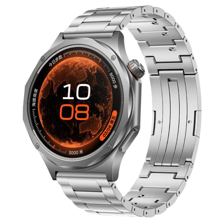 For OPPO Watch X3 Folding Buckle Three Beads Quick Release Titanium Metal Watch Band(Silver)
For OPPO Watch X3 Folding Buckle Three Beads Quick Release Titanium Metal Watch Band(Silver)