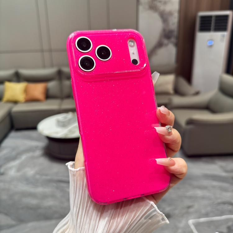 For iPhone 17 Pro Jelly Glitter Solid Color TPU Phone Case(Rose Red)
For iPhone 17 Pro Jelly Glitter Solid Color TPU Phone Case(Rose Red)