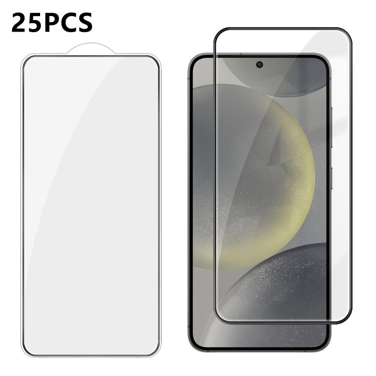 For Galaxy S24+ 5G 25pcs High-Aluminum Full-Coverage Anti-Fingerprint Screen-Printed HD Tempered Glass Film
For Galaxy S24+ 5G 25pcs High-Aluminum Full-Coverage Anti-Fingerprint Screen-Printed HD Tempered Glass Film