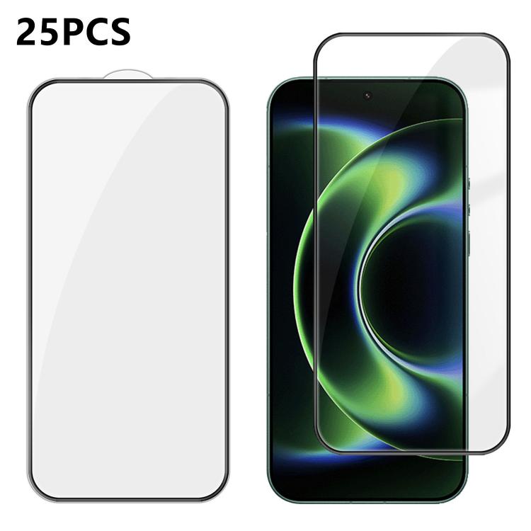 For Xiaomi 17 Ultra 25pcs High-Aluminum Full-Coverage Anti-Fingerprint Screen-Printed HD Tempered Glass Film
For Xiaomi 17 Ultra 25pcs High-Aluminum Full-Coverage Anti-Fingerprint Screen-Printed HD Tempered Glass Film