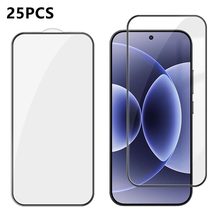 For Xiaomi 17 25pcs High-Aluminum Full-Coverage Anti-Fingerprint Screen-Printed HD Tempered Glass Film
For Xiaomi 17 25pcs High-Aluminum Full-Coverage Anti-Fingerprint Screen-Printed HD Tempered Glass Film