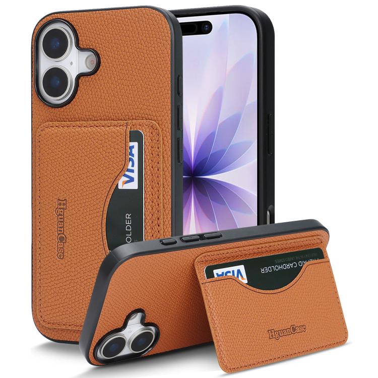 For iPhone 16 Retro Vegan Leather Magnetic Card Holder Back Phone Case(Brown)
For iPhone 16 Retro Vegan Leather Magnetic Card Holder Back Phone Case(Brown)