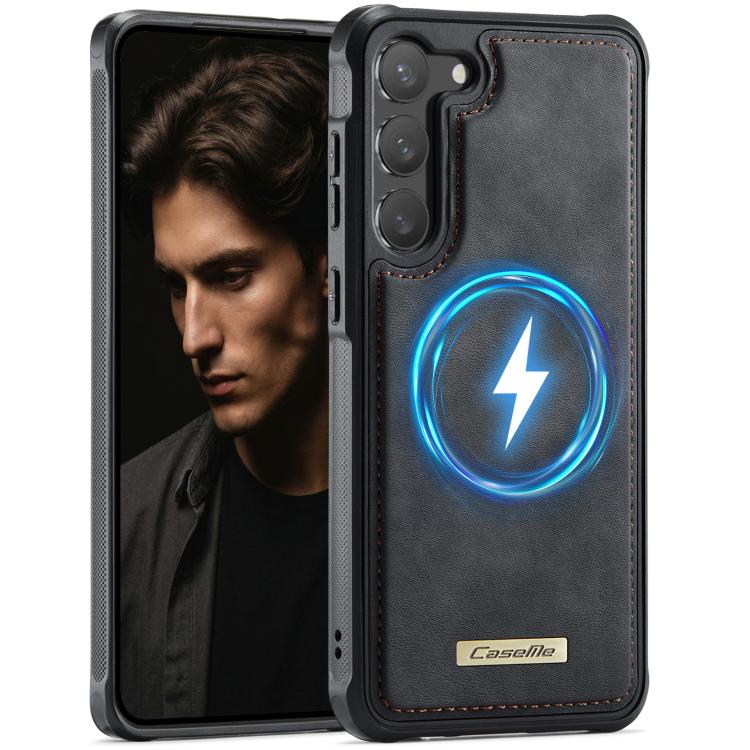 For Samsung Galaxy S23+ 5G CaseMe C69 Series Magnetic Vegan Leather Back Phone Case(Black)
For Samsung Galaxy S23+ 5G CaseMe C69 Series Magnetic Vegan Leather Back Phone Case(Black)