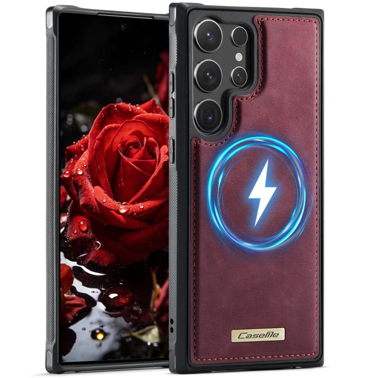 For Samsung Galaxy S23 Ultra 5G CaseMe C69 Series Magnetic Vegan Leather Back Phone Case(Red)
For Samsung Galaxy S23 Ultra 5G CaseMe C69 Series Magnetic Vegan Leather Back Phone Case(Red)